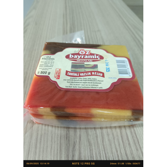 Öz Bayramiç Summer Halva 500 g