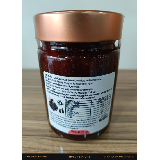 Çilek Reçeli 400 Gr Çilek Reçeli 400 Gr