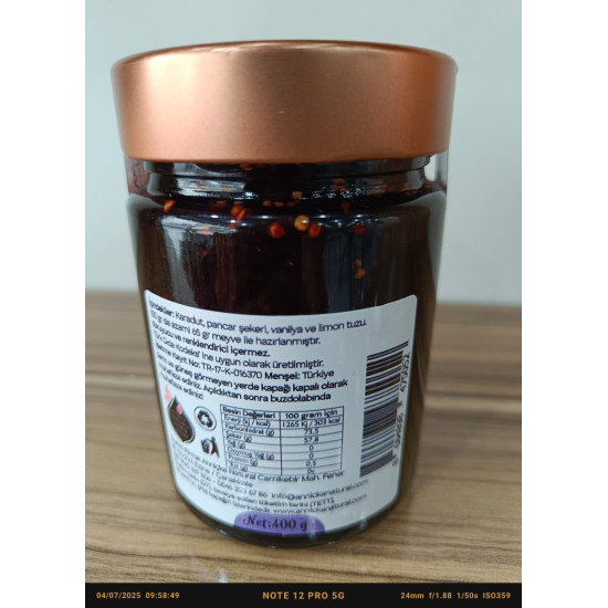 Karadut Reçeli 400 Gr Karadut Reçeli 400 Gr