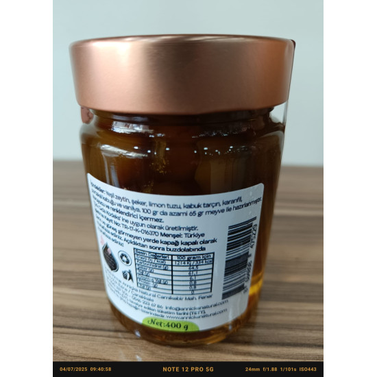 Zeytin Reçeli 400 Gr Zeytin Reçeli 400 Gr