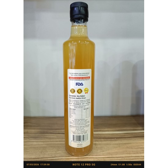 Atışeri Hawthorn Vinegar 500 ml