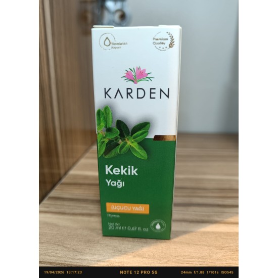 Karden Kekik Yağı 20 CC EN