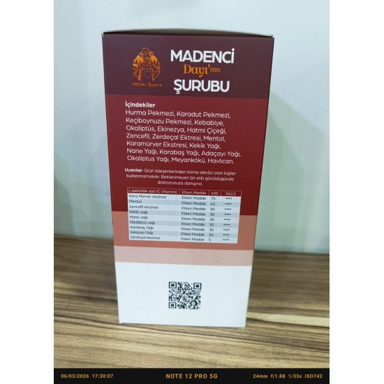 Madenci Dayı Syrup 350 g