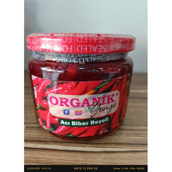 Organic Yenge Hot Pepper Jam 200 g