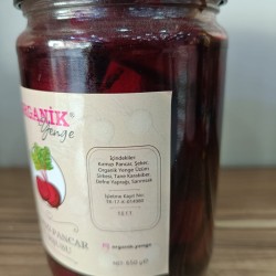 Organic Yenge Beet Pickles Small 650 g