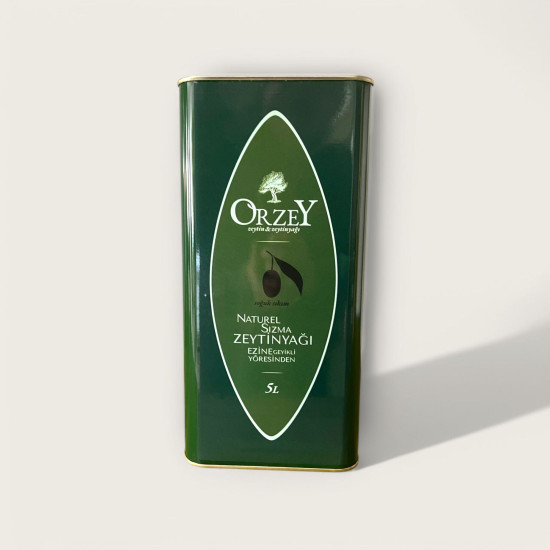 Naturel Sızma Soğuk Sıkım Zeytin Yağı 5 LT Teneke Naturel Sızma Soğuk Sıkım Zeytin Yağı 5 LT Teneke