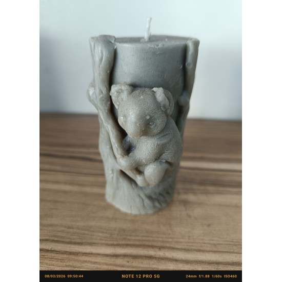 Ayvacık Large Beeswax Candle