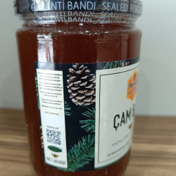 Kaz Mountains Pine Honey 850 GR Glass Jar