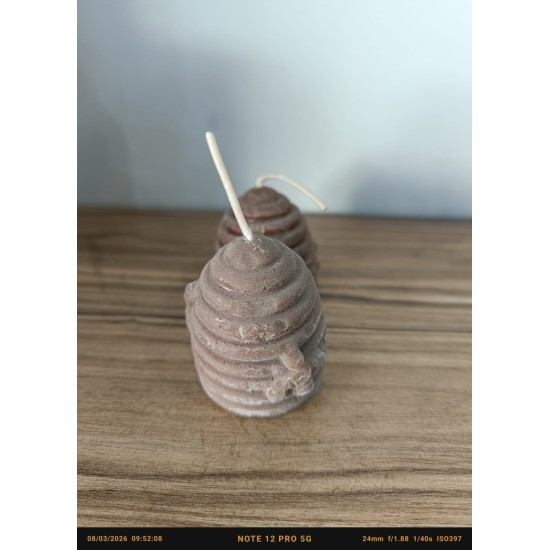 Ayvacık Small Beeswax Candle